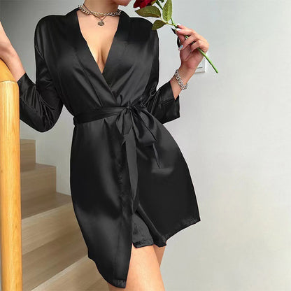 Tersce Satin Robe