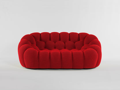 Bubble Sofa Medium Red-Rubica