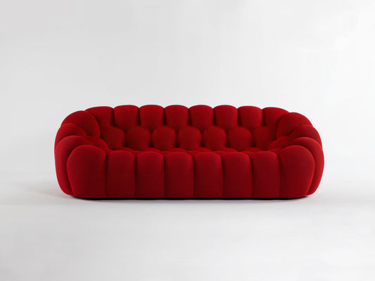 Bubble Sofa Large Red-Rubica